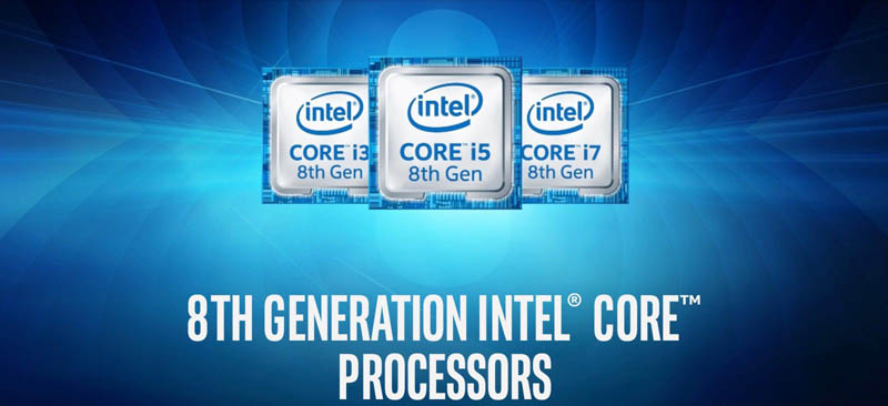 intel 8th generation CPU leak