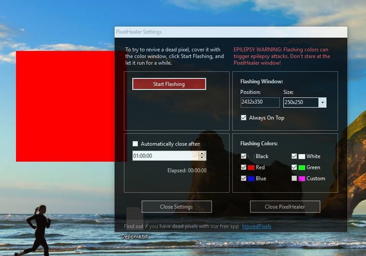 pixel healer software